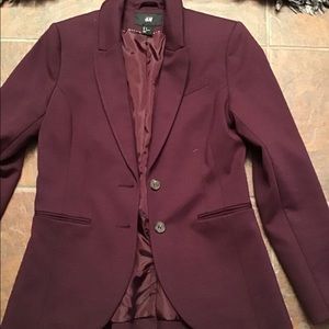 Plum H&M blazer size 8